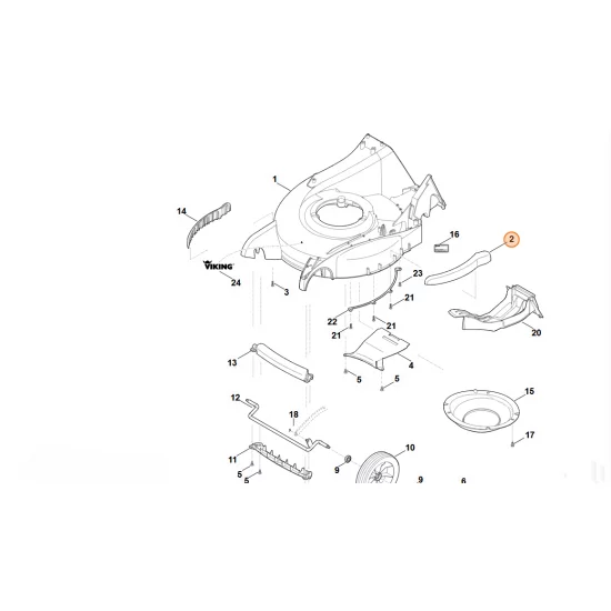 Stihl  Listwa ochronna 6375 706 7300